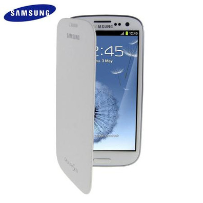 Flip Cover Samsung Galaxy S3 Bianco