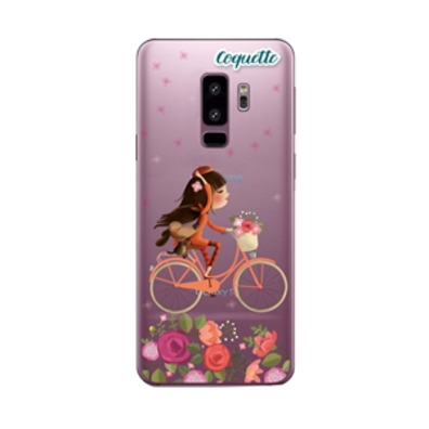 TPU Bici Caso 18 Samsung Galaxy S9 Plus Coquette