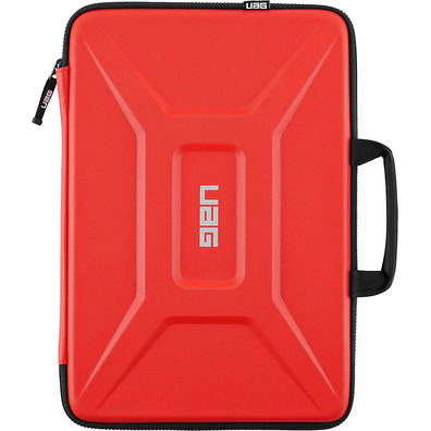 Funda Urban Armor Gear Portátil / Tablet hasta 13 '' Rojo