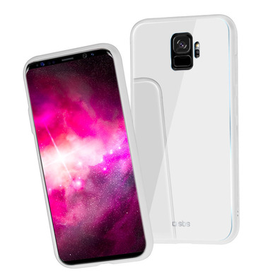 Cover Vitro per Samsung Galaxy S9 SBS Bianco