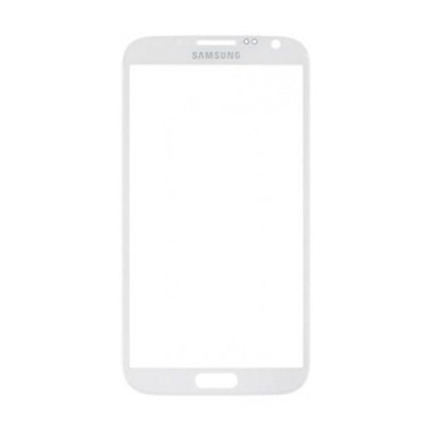 Front Glass for Samsung Galaxy Note 2 Bianco