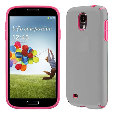 Protect Case CandyShell para Samsung Galaxy S4 Bianco-Magenta