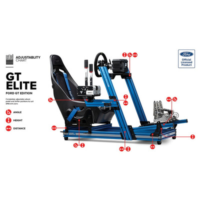 GTElite Ford GT Edition Alluminio Simulatore Cockpit