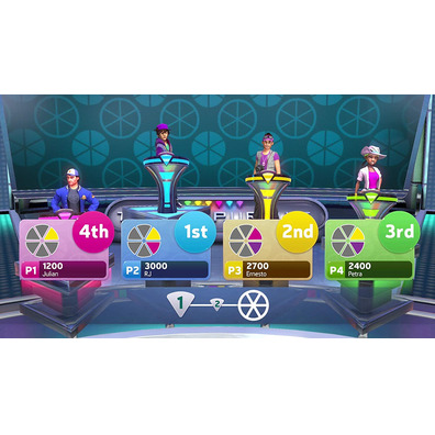 Hasbro Game Night (Monopoly + Rischio + Inseguimento Triviale) Switch