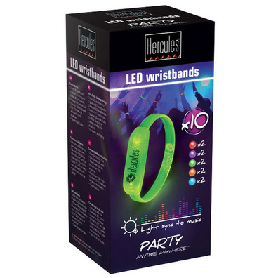 Hercules Bracciali LED (10 unità)