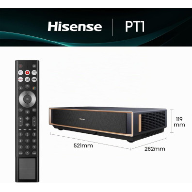Isense PT1 Trichroma 4K Proiettore Laser Smart Shooting TV Ultracut