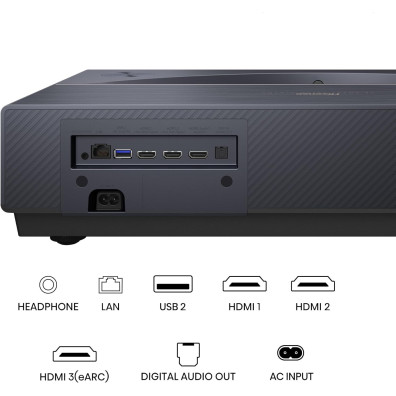 Isense PT1 Trichroma 4K Proiettore Laser Smart Shooting TV Ultracut