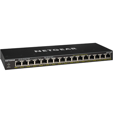 Hub Switch 16 ptos Netgear GS316PP