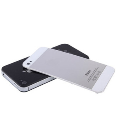 Back cover iPhone 4S  (iPhone 5 style) Bianco