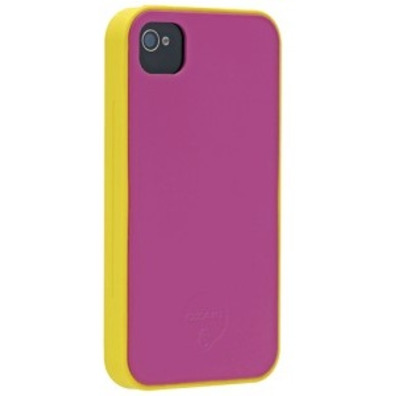 Case Ozaki iCoat Yellow/Pink iPhone 4/4S