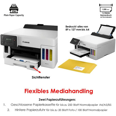 Impresora Megatank Canon Maxify GX5050