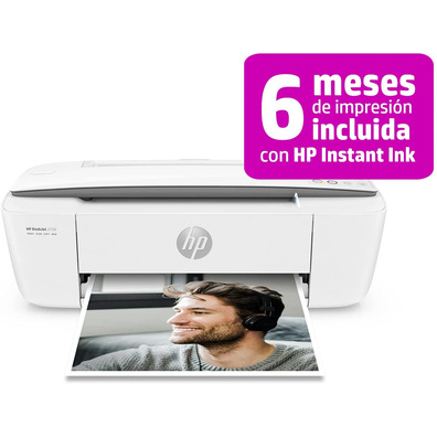 Impresora Multifunción HP Deskjet 3750 Wifi Blanca