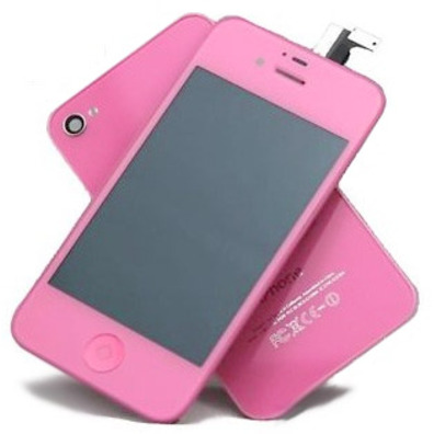 Riparazione Full Conversion Kit for iPhone 4 Pink