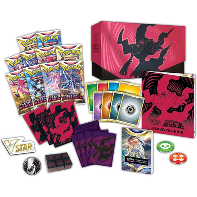 Juego de Cartas Pokemon TCG Spada e Shield 10 Astral Radiance Elite Trainer Box
