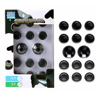 Removable Thumb Stick 14 in 1 (PS4/XBox One) Project Design Nero