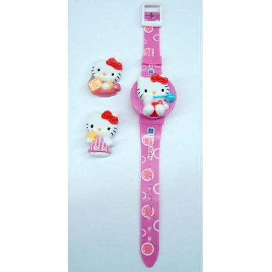 Digital Watch HK7603-5 - Hello Kitty