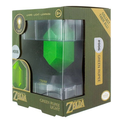 Lámpara The Legend of Zelda Green Rupee