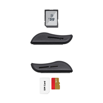 Lector DNI - E y Tarjetas Aisens ASCR-SN04CSD-BK USB - C Negro