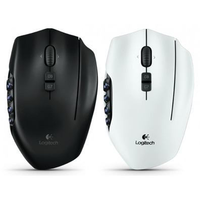 Logitech G600 MMO Gaming Mouse Bianco