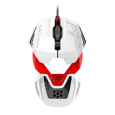 RATONPC R.A.T.1 WIRD Bianco / Rosso