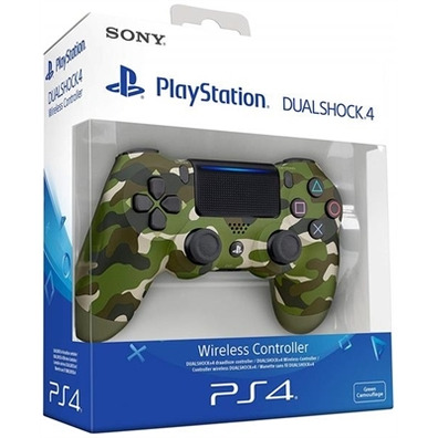 Controller Dualshock 4 Green Camouflage