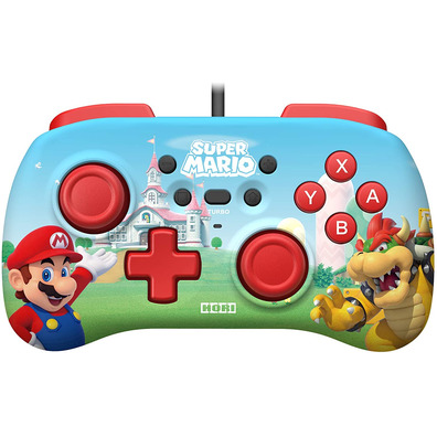 Mando Horipad Wired Mini Edición Super Mario Switch