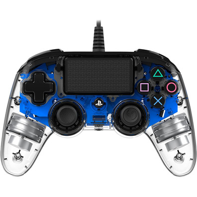 Mando Nacono Compatto Wired Illuminated Blue Oficial PS4