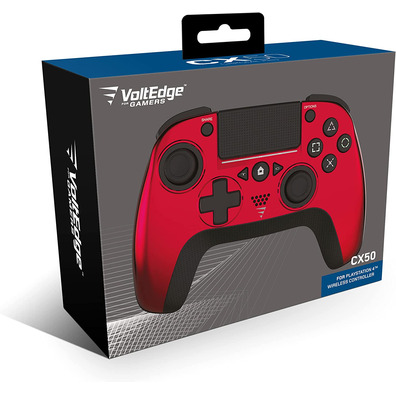 Mando Voltedge Wireless Controller CX50 Chrome Red PS4