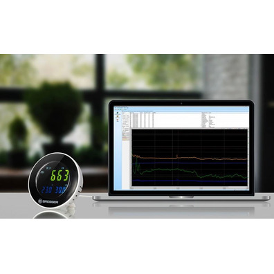 Medidor de CO2 Bresser Air Quality Monitor