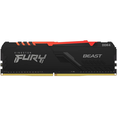 Kingston Fury Beast RGB 16GB DDR4 memoria 3200 MHz