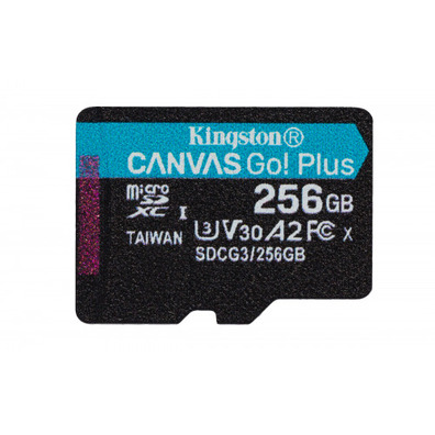 Memoria MicroSD Kingston 256 GB MicroSD Clasi 10 UHS-I