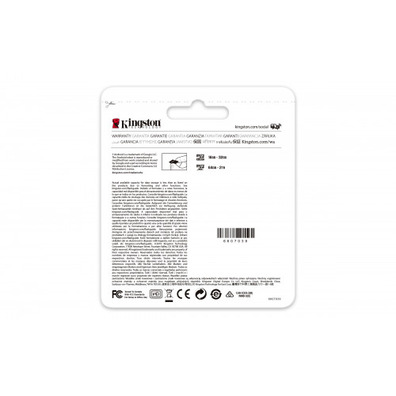 Memoria MicroSD Kingston 256 GB MicroSD Clasi 10 UHS-I