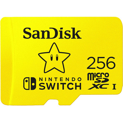 Memoria MicroSDXC 256GB Sandisco Switch