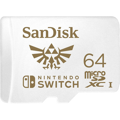 Memoria MicroSDXC 64GB Sandisco Switch