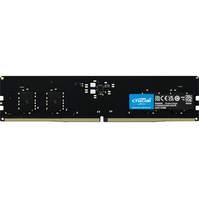 Memoria RAM Cruciale 16GB DDR5 4800 MHz CT16G48C40U5