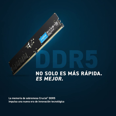 Memoria RAM Cruciale 16GB DDR5 4800 MHz CT16G48C40U5