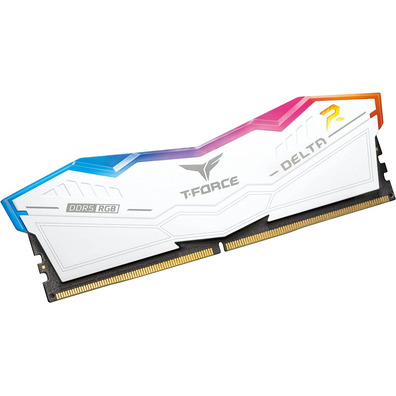 Memoria RAM TeamGroup Delta White RGB 32GB (2x16GB) DDR5 6400 MHz