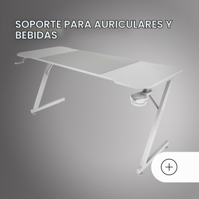 Mesa Mars Gaming Mgdx160w Bianco