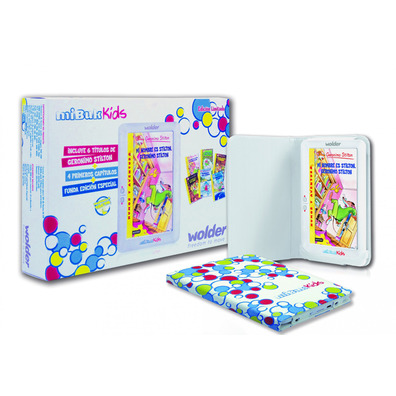 miBuk Kids 7" + Guaina + 6 Libri