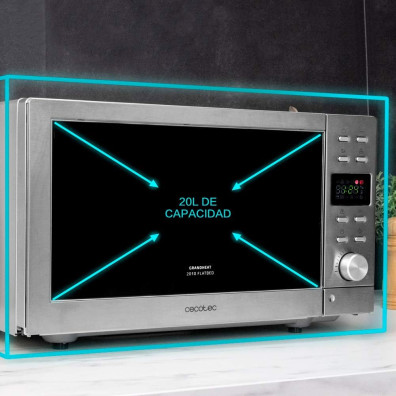 Cecotec GrandHeat 2010 Acciaio piatto Forno a microonde