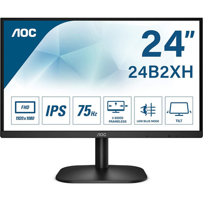 Monitor AOC 24B2XH/EU 23,8 " Full HD Negro
