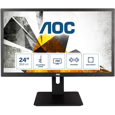 Monitor AOC E2475PWJ 23,6 " Full HD Multimedia Negro