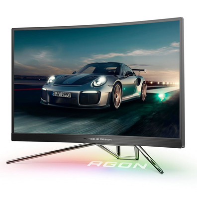 Monitor Curvo AOC Porche Desing Agon 27 " 240Hz / VA