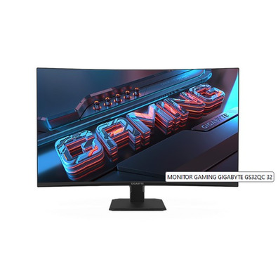 Monitor Gaming Gigabyte GS32QC 31,5 " Quad HD, LCD, Negro