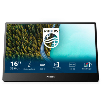 Philips Portable Monitor 3000 Serie 16" 16B1P3302 IPS FHD 75Hz