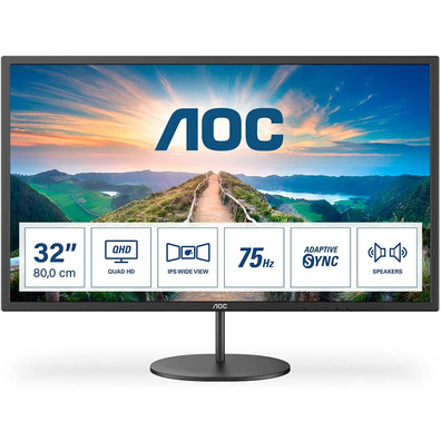 Monitor Profesional AOC Q32V4 31,5 '' QHD Multimedia