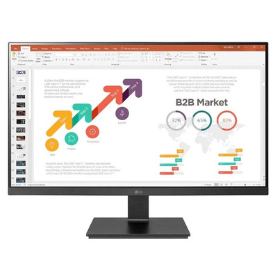 Monitor Profesional LG 24BL650C-B 23,8 " / Full HD/ Multimedia / Negro