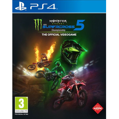 Monster Energy Supercross 5: l'Oficial Videogame PS4