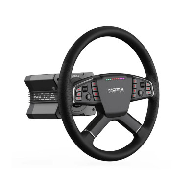 Moza Racing TSW (40cm) Camion ruota nero PC