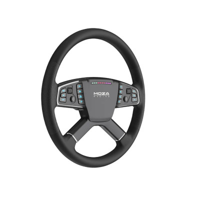 Moza Racing TSW (40cm) Camion ruota nero PC